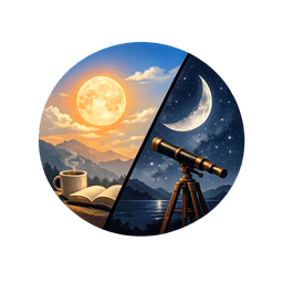 Parallax & Ponder badge logo